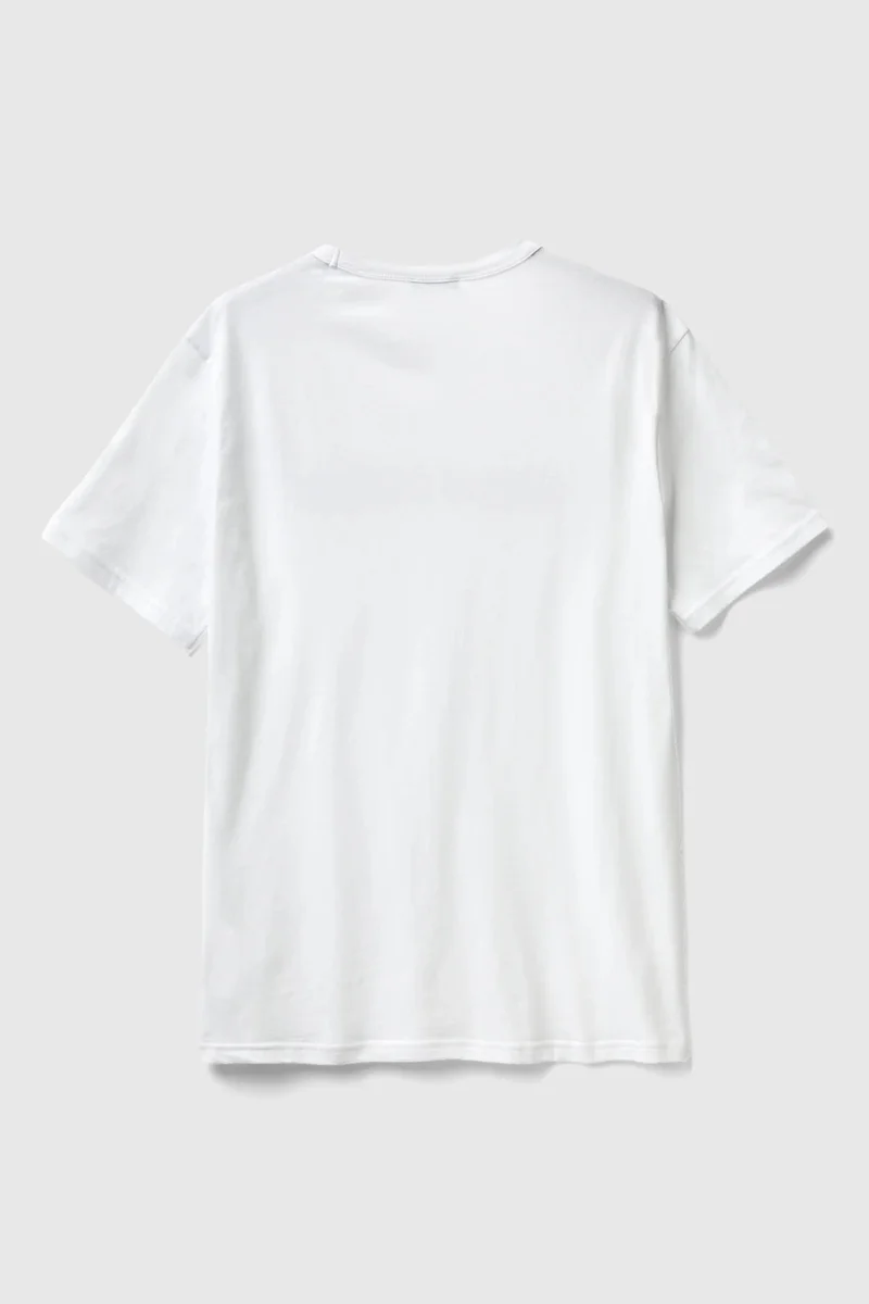 UNITED COLORS OF BENETTON T-Shirt In Organic Cotton With Benetton Print