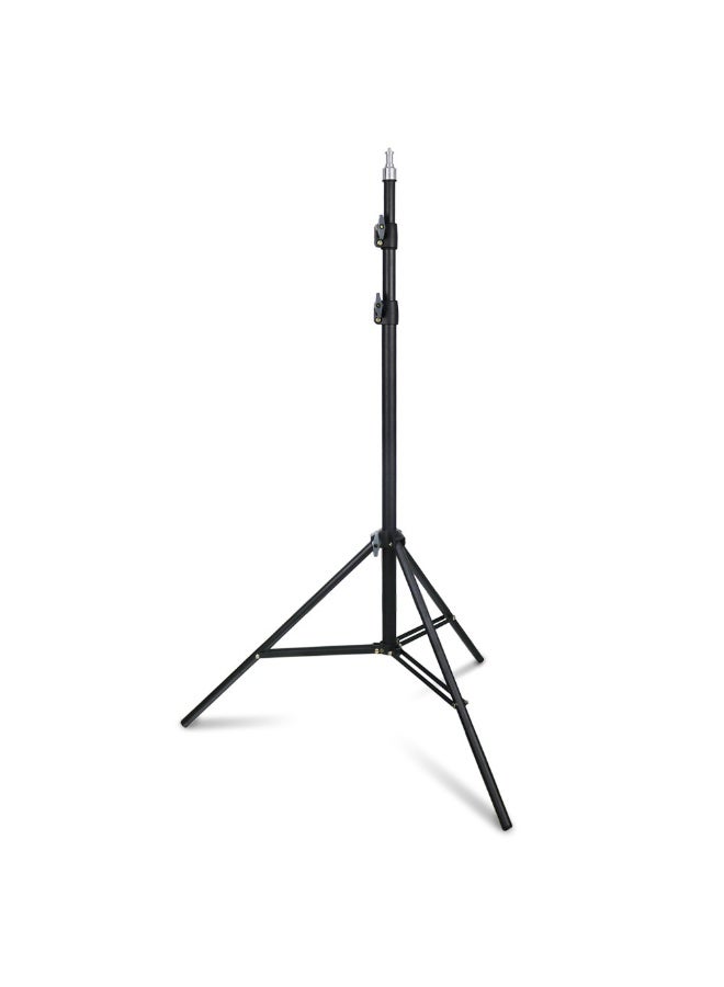 2.1m Adjustable Tripod Stand for Mobile Phone and Video Light Foldable Photography Light Stand for Studio Shooting and YouTube Live - Image 2