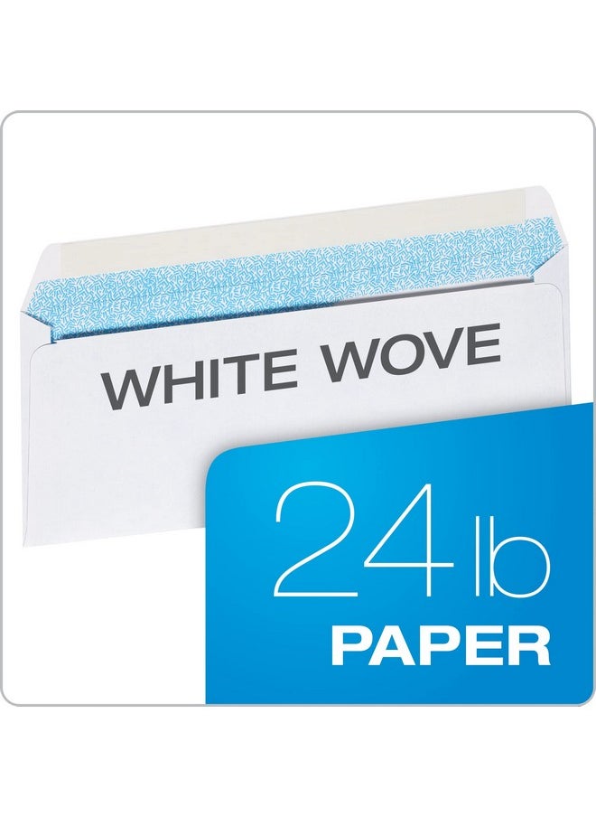 Columbian 10 Doublewindow Security Envelopes 41/8 X 91/2 Inch Self Seal White For Mailing Invoices Statements & Documents 500/Box (Colo338)  - Image 5