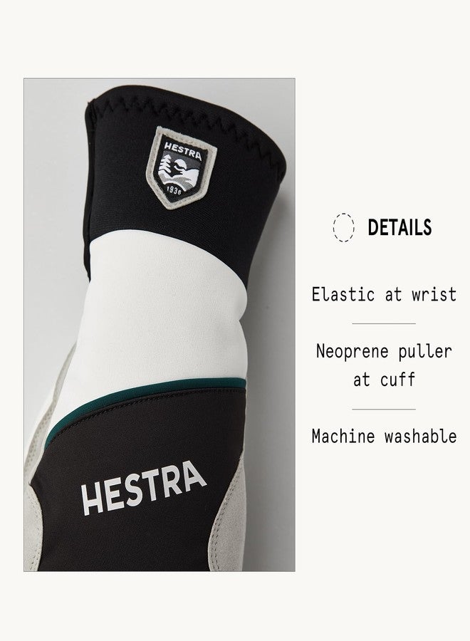 Hestra Comfort Tracker Mitt, Warm Cross-Country Windproof Insulated Ski Touring Mitten - Black/Offwhite - 9 - Image 4