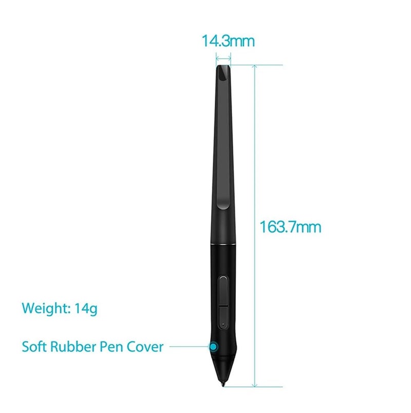 TALTAW PW500 Stylus for Huion KAMVAS Pro 22 for Inspiroy Q11K V2 Q620M GT-221 GT2201 Graphic Tablet Drawing Digital Pen - Image 5
