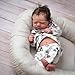 Anano Reborn Baby Dolls Silicone Full Body Realistic Baby Doll Newborn Girl Full Body Silicone Babys Doll 18 in Real Life Babys Dolls That Look Real Girl Lifelike Babies - Image 2