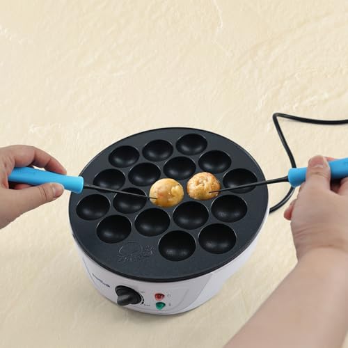 StarBlue Takoyaki Picks Soft Type 2 Picks Set with Heat Resistant and Easy to Clean, Light Blue - Image 2