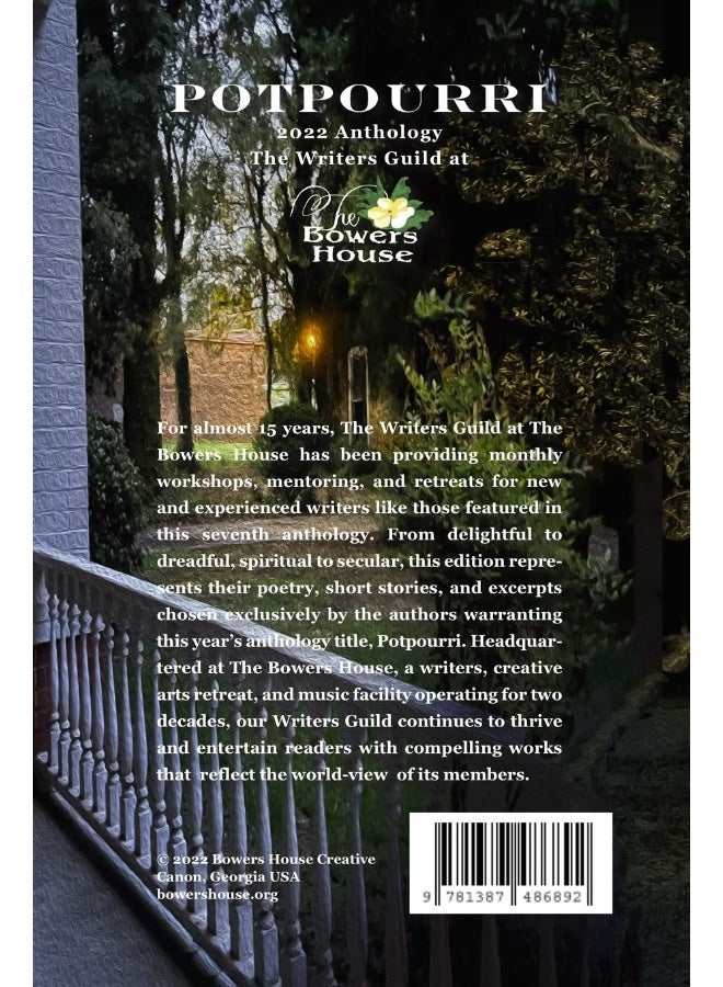 POTPOURRI: 2022 Anthology The Writers Guild at The Bowers House - Image 2