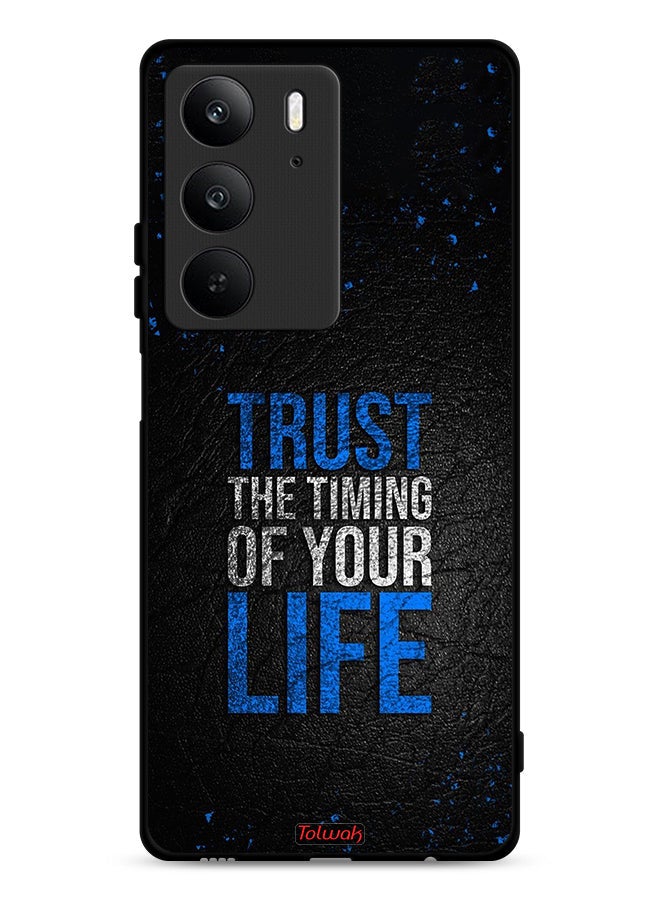 Tolwak Realme C75 4G Protective Case Cover Trust The Timing Of Your Life - Image 1