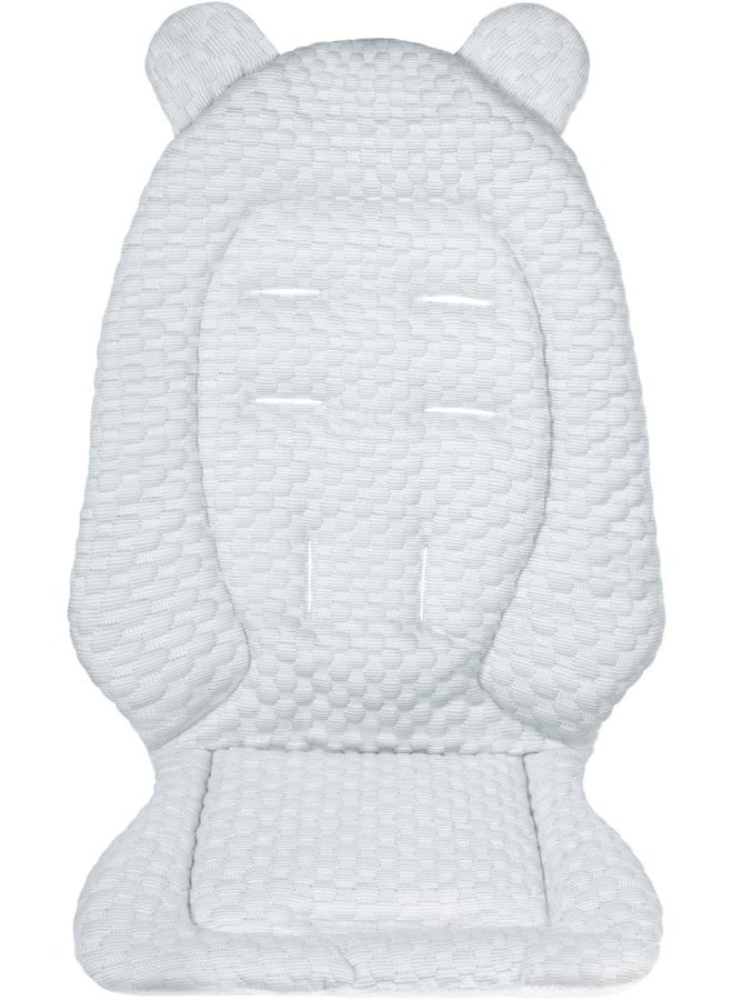 IBLUELOVER Baby Stroller Seat Liner Universal Reversible Pram Pushchair Cushion Pad Breathable Kids Car Seat Mat Washable Baby Stroller Accessory - Image 2