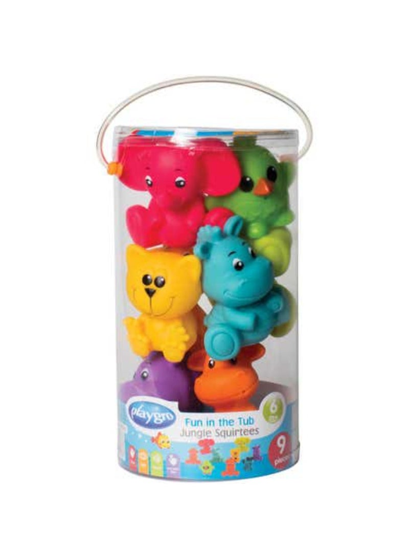 Playgro Fun In The Tub Jungle Squirtees