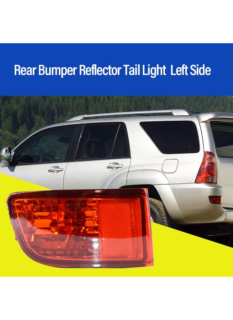 CULMKARI Rear Bumper Reflector Tail Light Fits for 2003-2005 Toyota 4Runner 2002-2009 Toyota Land Cruiser Prado 120 (Driver Side)  - Image 4