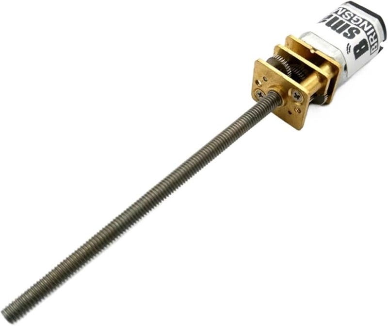 N20 DC Gear Motor 3V 300RPM With M3 55mm Threaded Shaft Electric Gear Reducer - Image 1