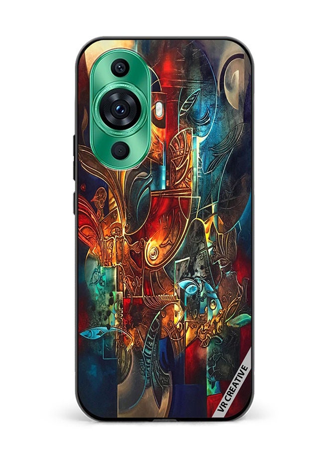 VR CREATIVE Protective Case Cover For Huawei nova 11 Pro Flower Design Multicolour - Image 1