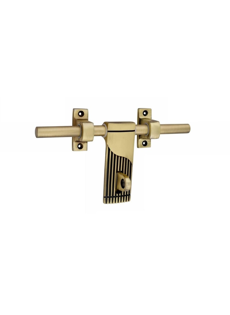HARDWARE HUB HARDWARE HUB 10 Zinc Aldrop Fancy Aldrop for Door Fitting Kit Door Accessories Antique Matt Only for Single Door 125  - Image 3