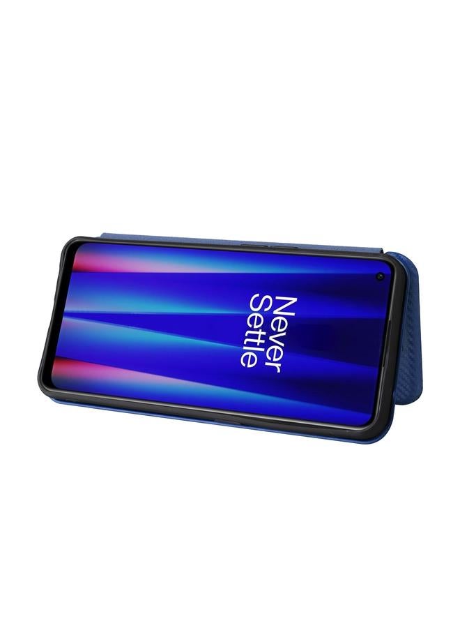 S-TOP Case For OnePlus Nord CE 2 5G Carbon Fiber Texture Horizontal Flip Leather Phone Case - Image 5