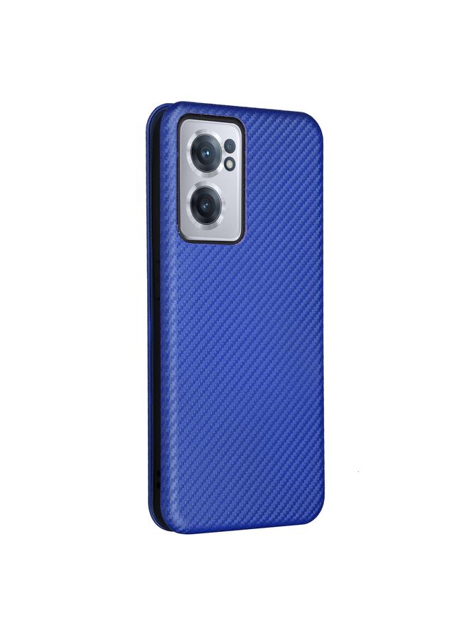 S-TOP Case For OnePlus Nord CE 2 5G Carbon Fiber Texture Horizontal Flip Leather Phone Case - Image 3