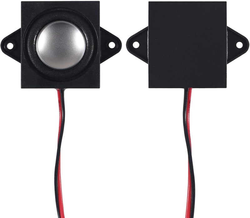 MELIFE 2 قطع 3 واط 8 أوم مكبر صوت صغير أحادي التجويف  آلة إعلانات محمولة كاملة النطاق مع واجهة فصل الموصل - Image 5