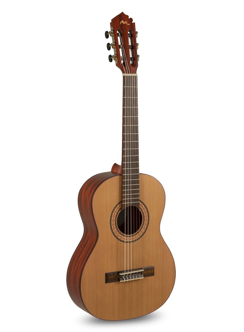 Manuel Rodríguez TRADICIÓN T-57 3/4 Classical Guitar – Solid Cedar Top, Mahogany Back, Eco Satin Finish - Image 1