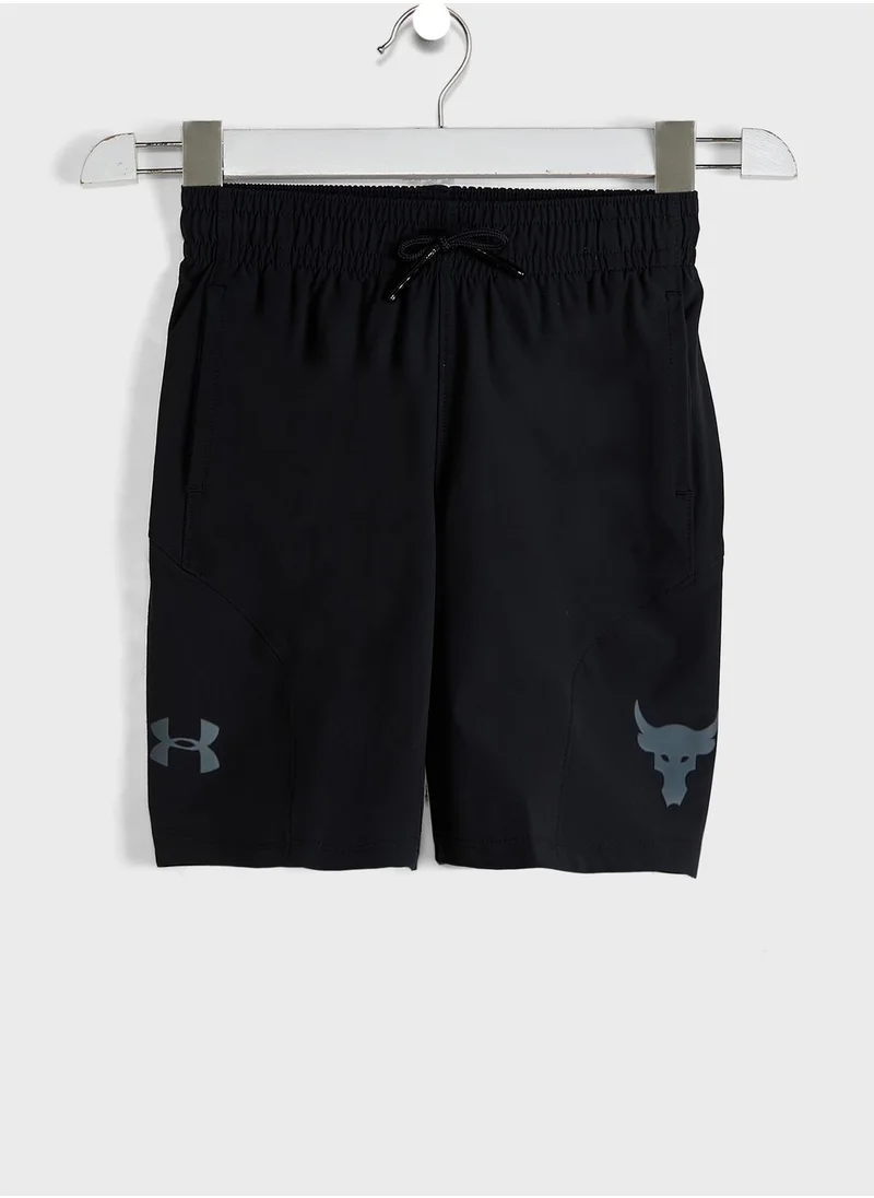 UNDER ARMOUR Youth Project Rock Utility Shorts