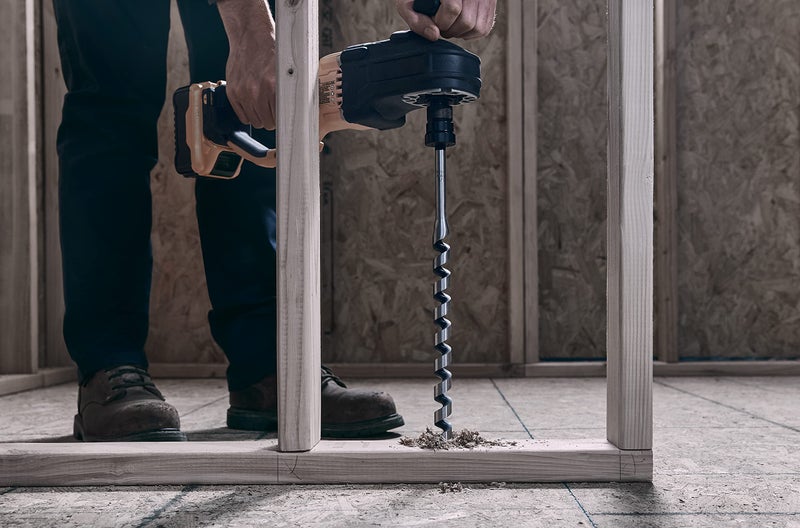 IRWIN WeldTec Auger Wood Drill Bit 1-1/4" X 17" (3043015), Black - Image 2