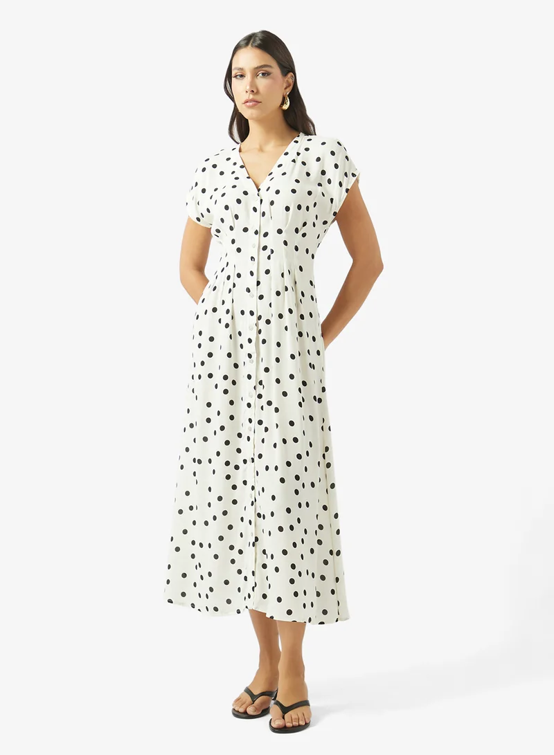 VERO MODA Vmelisa Pleated  Shirt Dress
