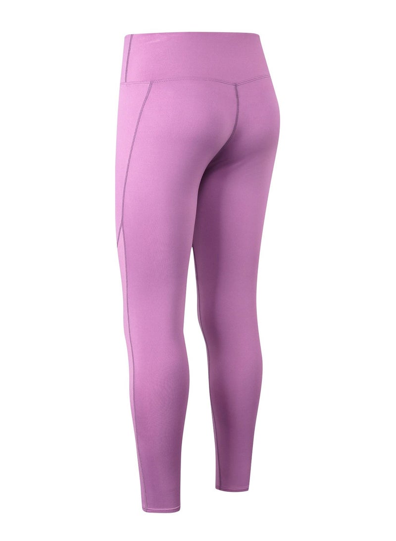 Loquat Women Quick Dry Breathable Elastic Pants Purple - Image 2