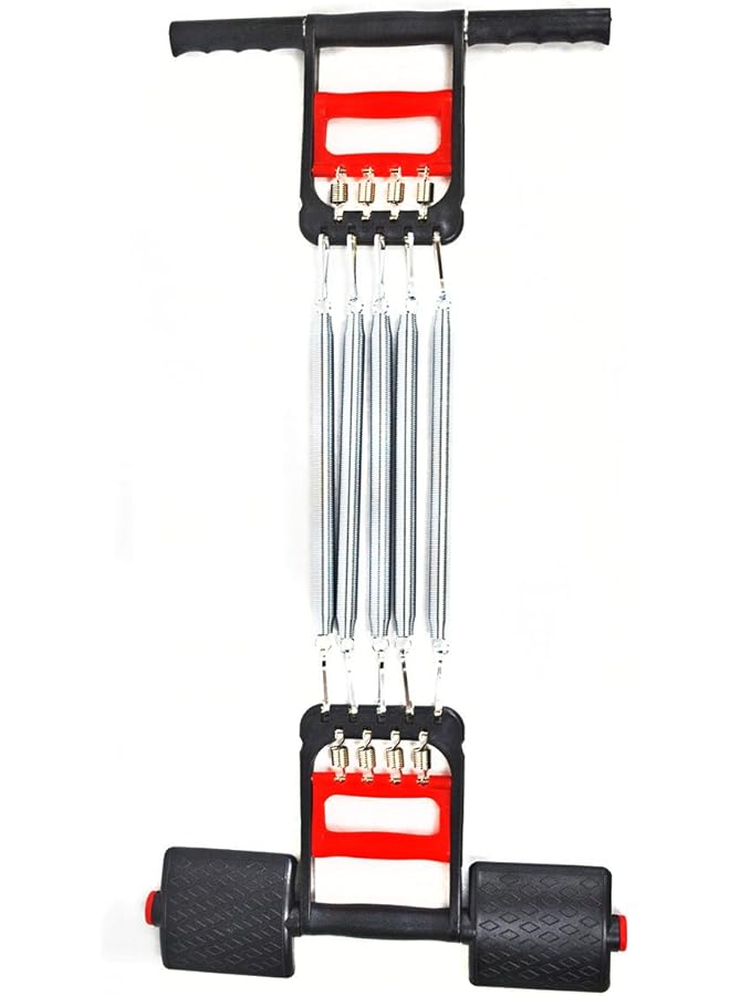 S-TOP Spring Chest Expander Hand Gripper Pull-Up Bars 3 in 1 Home Fitness Equipment Arm Muscle Exerciser - Image 1