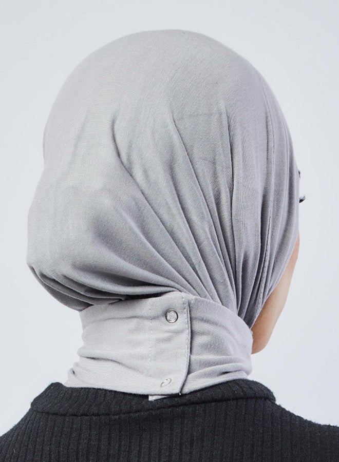 تاي شوب - تيربونا سادة مع كلبس - رمادي فاتح للنساء