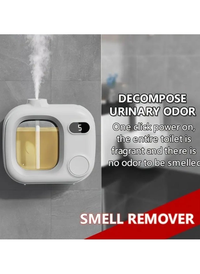 Intelligent automatic aromatherapy machine, timed automatic spray, digital display, lasting deodorization, suitable for bedroom and toilet, air freshener diffuser