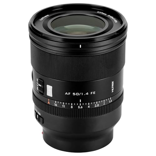 VILTROX عدسة فيلتروكس 50 مم f1.4 برو FE، AF 50 مم f/1.4 FE لسوني E، عدسة بفتحة f1.4 برايم مشرقة لسوني FE a7iv a7c ii a7rv a1 ii a6600 a6700 zve1 zv-e10 ii a9 ii A93 - Image 2
