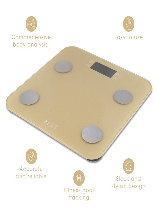 ELLE - Digital Body Weight Scale, BMI Analyzer, 7 Fitness Indicators - Image 4