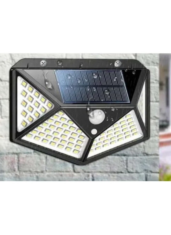 Generic Pack Of 8 Pcs 114 Led Solar Outdoor Light Solar Motion Sensor Security Lights With 3 Lighting Modes Wireless Solar Wall Lights Waterproof Solar Powered Lights For Garden Home And Garage Use Black  - Image 4