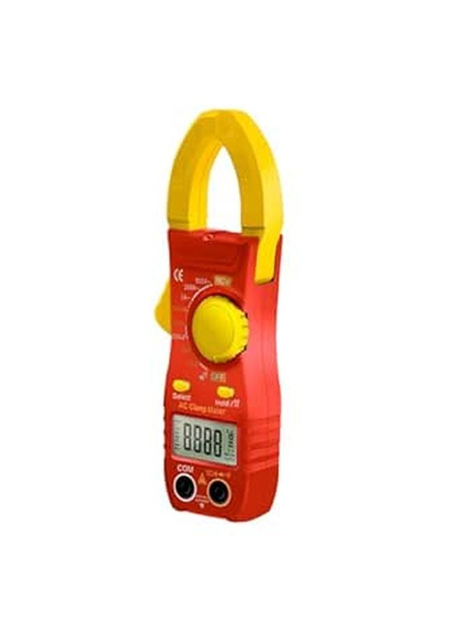 Digital Clamp Meter ST170 High Precision AC Current Tester Volt Ohm Multimeter Yellow - Image 1