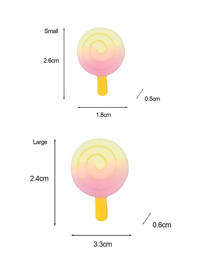 NIBEMINENT 5-Piece Miniature Ice Cream Toy - Image 2