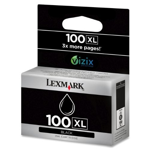 Lexmark 14N1068 high yield 100XL ink cartridge-Black - Image 1