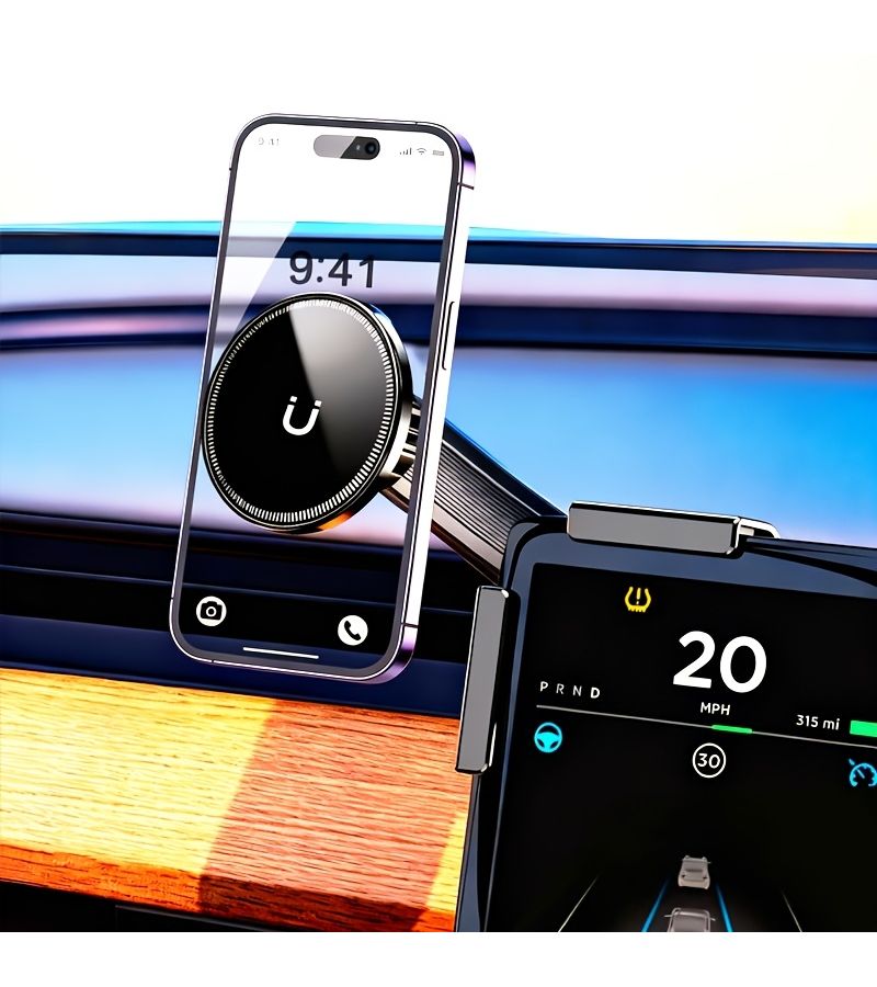 Rotating S9 Magnetic Edition Suspended Car Phone Mounts For Audi Q5L SQ4L - Image 5
