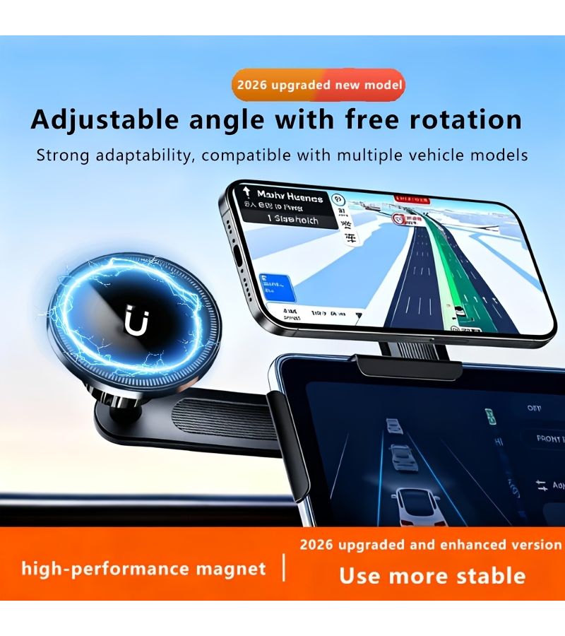 Rotating S9 Magnetic Edition Suspended Car Phone Mounts For Audi Q5L SQ4L - Image 2