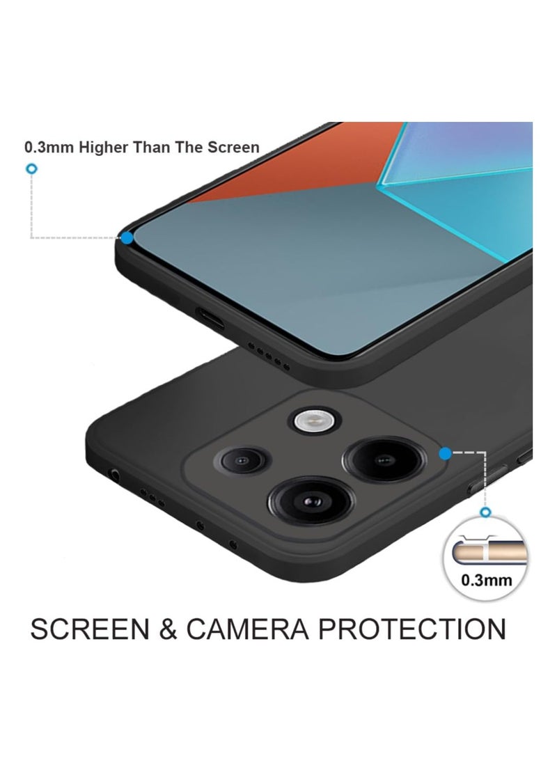 Generic Case for Redmi Note 13 Pro 5G Case Cover Soft Silicone Case Lightweight Shock Protective Cover with Camera Protection Designed for Xiaomi Redmi Note 13 Pro 5G  - Image 3