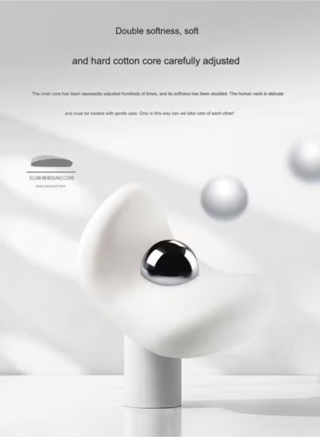 Awesome Car Seat Headrest Neck Pillow Travel Pillow Gray - Image 5