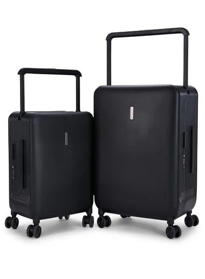 LIMRA Travel Bags From Limra Made Of PC , Consisting of Two Pieces , Size 20"-25" Inches, Black Color