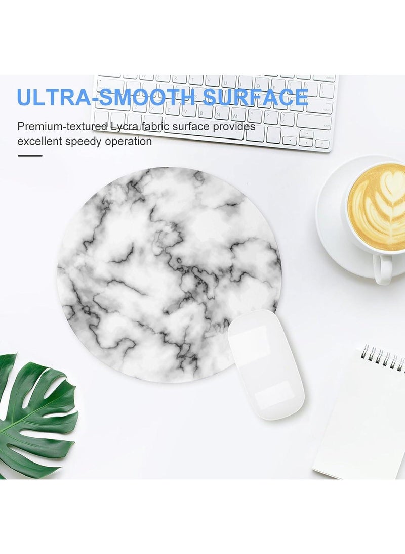 Y&D 20*20*0.2cm Slip-proof Office Round Mouse Pad  - Image 4
