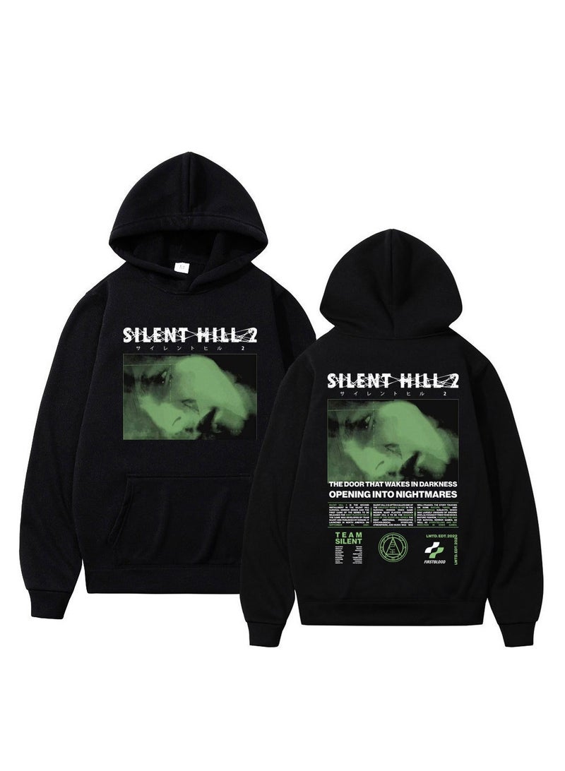 Silent Hill Hoodie Men Women Couples Sweatshirts Pullover Shirt Hooded Sweater  - Image 1