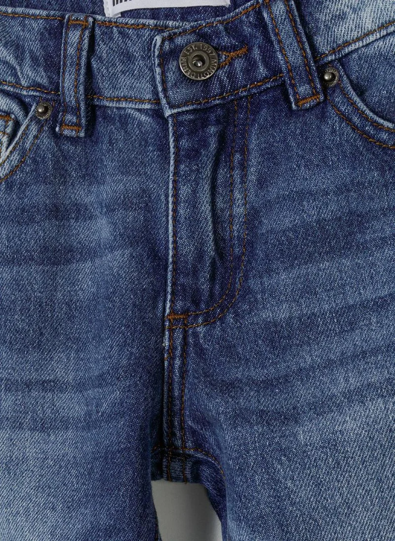 مينوتي Kids Boys  Baggy Straight Leg Jeans