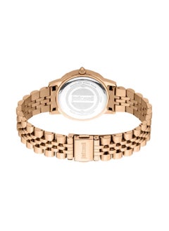 Just Cavalli ساعة يد نسائية دائرية الشكل من الفولاذ المقاوم للصدأ JC1L199M0045 - 32 مم  - Image 3