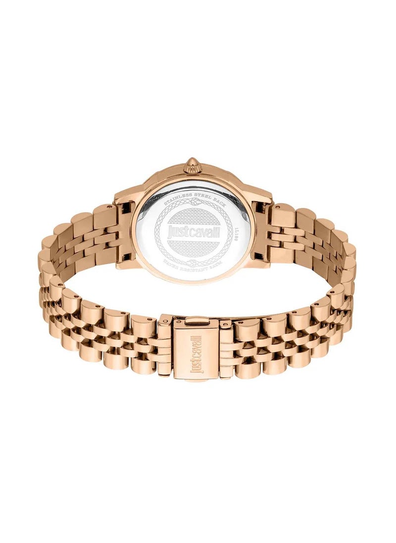 Just Cavalli Women's Round Shape Stainless Steel Wrist Watch JC1L199M0045 - 32 Mm  - Image 3