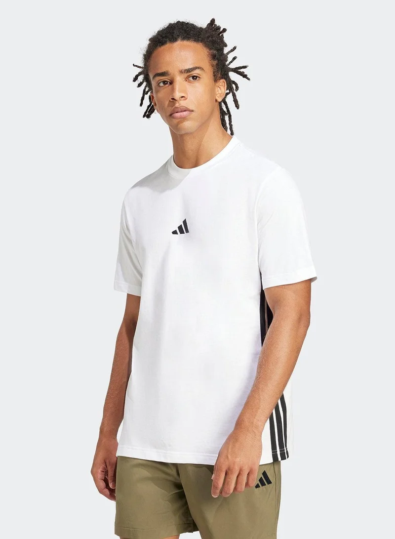 Adidas Essentials Three Stripes Single Jersey Tee
