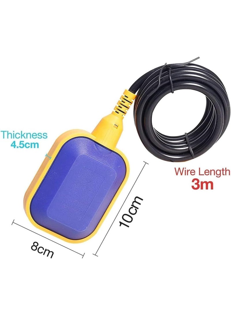 مفتاح عائم أوتوماتيكي لمستوى الماء - خزان المياه وحدة تحكم المضخة مع كابل بطول 3 أمتار - Image 2