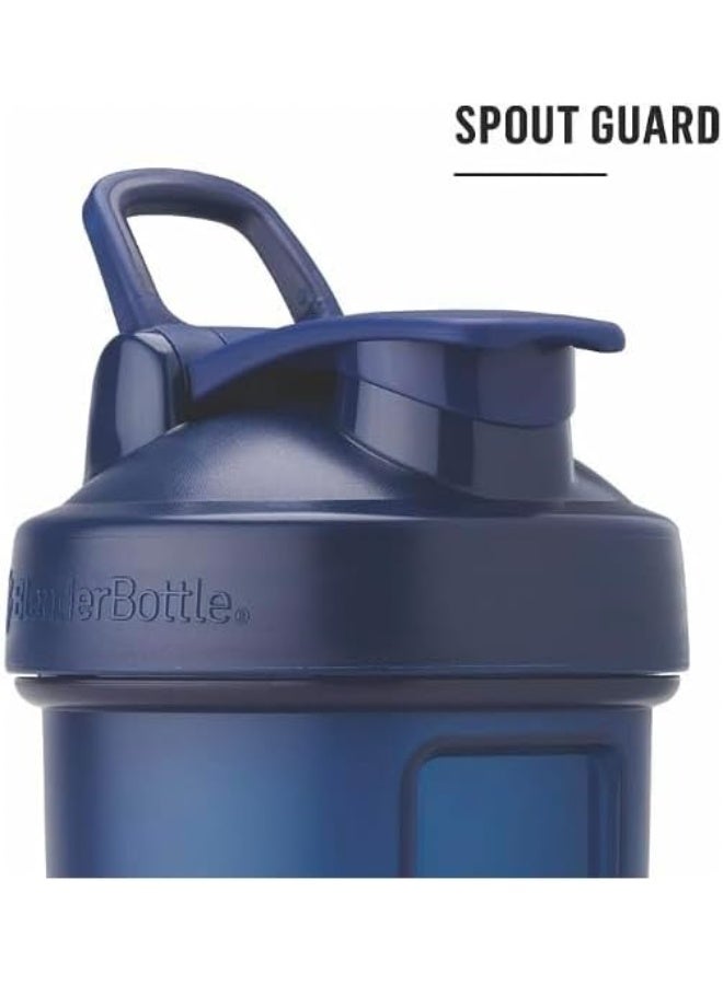 Blender Bottle زجاجة خلط بلندر بوتل كلاسيك V2 مثالية لخلطات البروتين وما قبل التمرين، 28 أونصة، لون بنفسجي كامل - Image 4