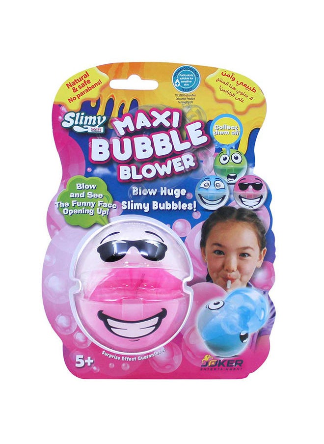 Slimy Funny Maxi Bubble Blower On Blister  - Image 1