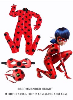 3PCS Miraculous Costume Ladybug Cosplay Costume Kids Costume with Eye Mask ,Bag - pzsku/Z7327B121042E00857C8EZ/45/_/1689159805/cb268837-4882-4108-8d8c-bc778c072a3f