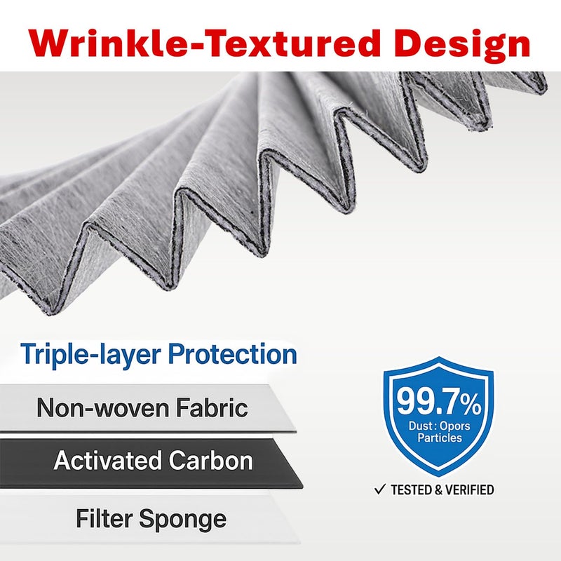 SCREW RHINO Engine Air Filter&Cabin Air Filter Combo Pack-Compatible with Subaru Crosstrek 2016-2017,Forester 2009-2018,Impreza 2008-2016,WRX 2012-2021,WRX STI 2013-2018,XV Crosstrek 2013-2015 - Image 4