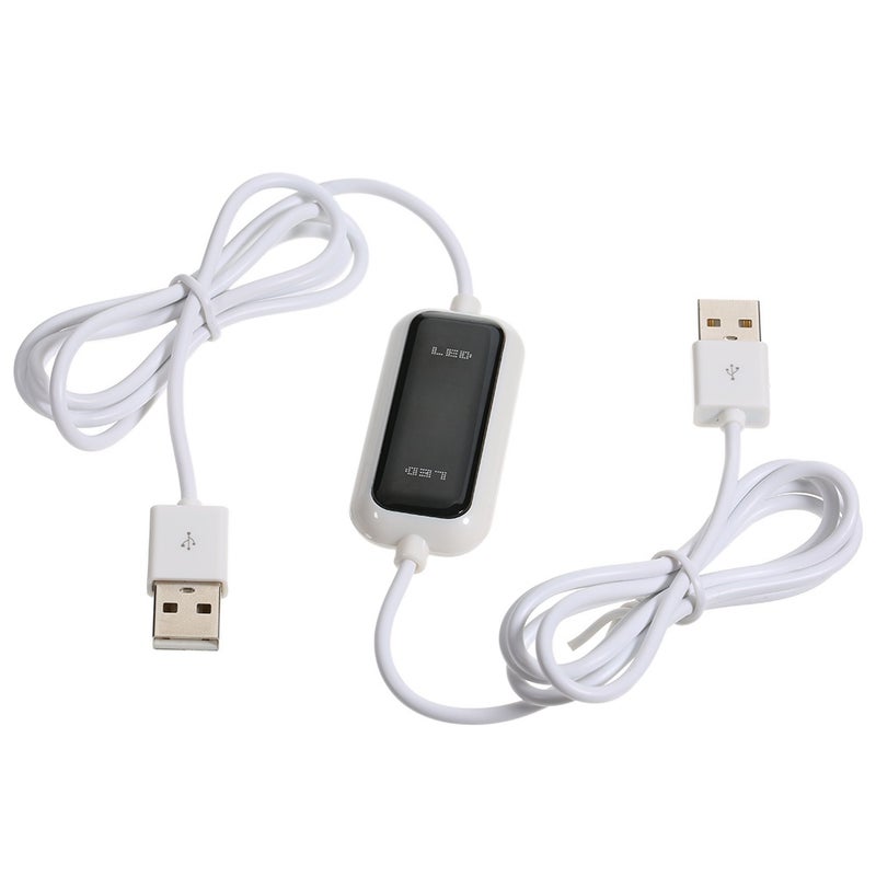 كابل ربط USB KM: سرعة عالية 480 ميجابت في الثانية بدون برامج تشغيل وقاب للتبديل الساخن - تحكم بالمفاتيح الساخنة ومشاركة الحافظة ونقل الملفات لمستخدمي أجهزة كمبيوتر USB 2.0 مزدوجة - Image 4