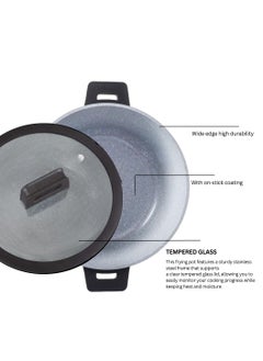 Dorsch Danish Design Ceramic Coated Casserole - Durable, Scratch Resistant - Non-Stick, PTFE Free, TUV Certified, LFGB Tested - Optimal Heat Distribution, Induction Ready, Oven Safe, Easy to Clean for Exceptional Cooking (22Cm - 3Ltr)  - Image 2